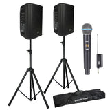 Atomic P70B - batterihögtalare/mikrofon XL-paket