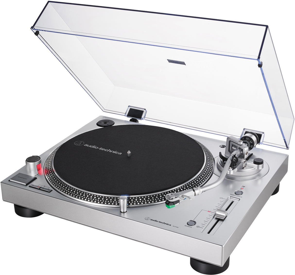 Audio-Technica AT-LP120XUSB-SV skivspelare (silver)