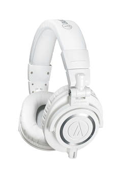 Audio-Technica ATH-M50XWH - Hörlurar (Vit)