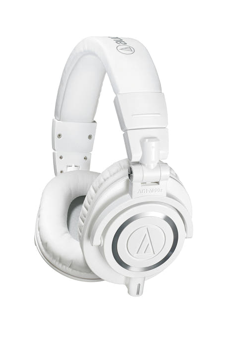 Audio-Technica ATH-M50XWH - Hörlurar (Vit)
