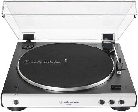 Audio-Technica AT-LP60XBT-WH skivspelare (vit)