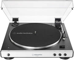Audio-Technica AT-LP60XBT-WH + Pioneer DM-40BT-W Bluetooth högtalare 