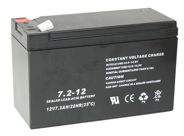 Ibiza 12V-7.2AH batteri för bärbar högtalare