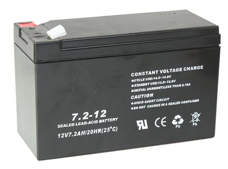 Ibiza 12V-7.2AH batteri för bärbar högtalare