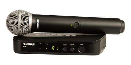 Shure BLX24/PG58 trådlös mikrofon (S8)