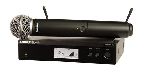 Shure BLX24R SM58 trådlös mikrofon (S8)
