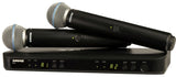 Shure BLX288E/B58-S8 handhållen mikrofonsats