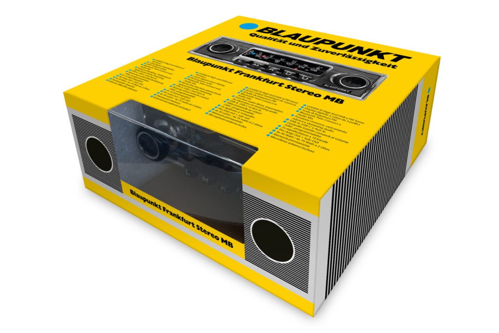 Blaupunkt FRANKFURT retro bilradio, Bluetooth, FM/DAB+