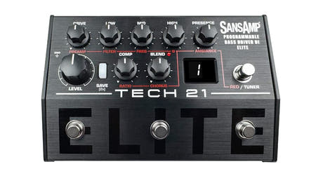 Tech 21 Programmable Bass Driver ELITE basförförstärkare