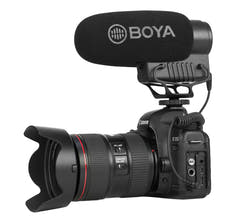 Boya BM3051S Stereo VideoMikrofon för kamera