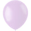 Ballonger 50 st. (Matt pulverlila, 33 cm)