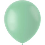 Ballonger 50 st. (Matt pulverpistasch, 33 cm)