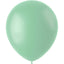 Ballonger 50 st. (Matt pulverpistasch, 33 cm)