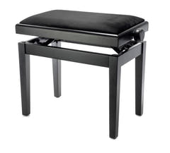 Grooveland KB200 Pianobänk (Matt Svart)