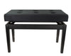 Dubbel Pianopall Deluxe (Mattsvart) BandMate PB200D