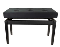 Dubbel Pianopall Deluxe (Mattsvart) BandMate PB200D
