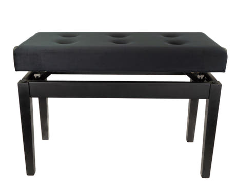 Dubbel Pianopall Deluxe (Mattsvart) BandMate PB200D