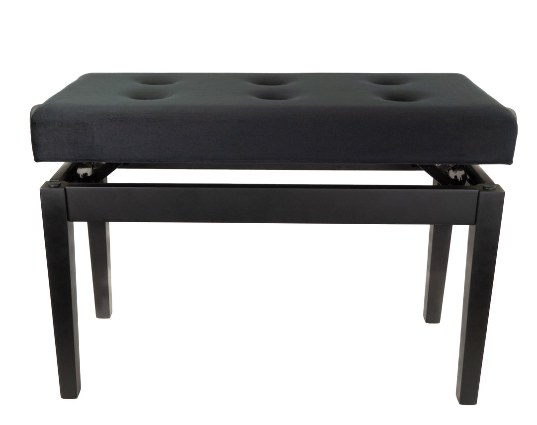 Dubbel Pianopall Deluxe (Mattsvart) BandMate PB200D