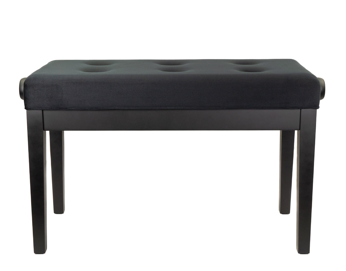 Dubbel Pianopall Deluxe (Mattsvart) BandMate PB200D
