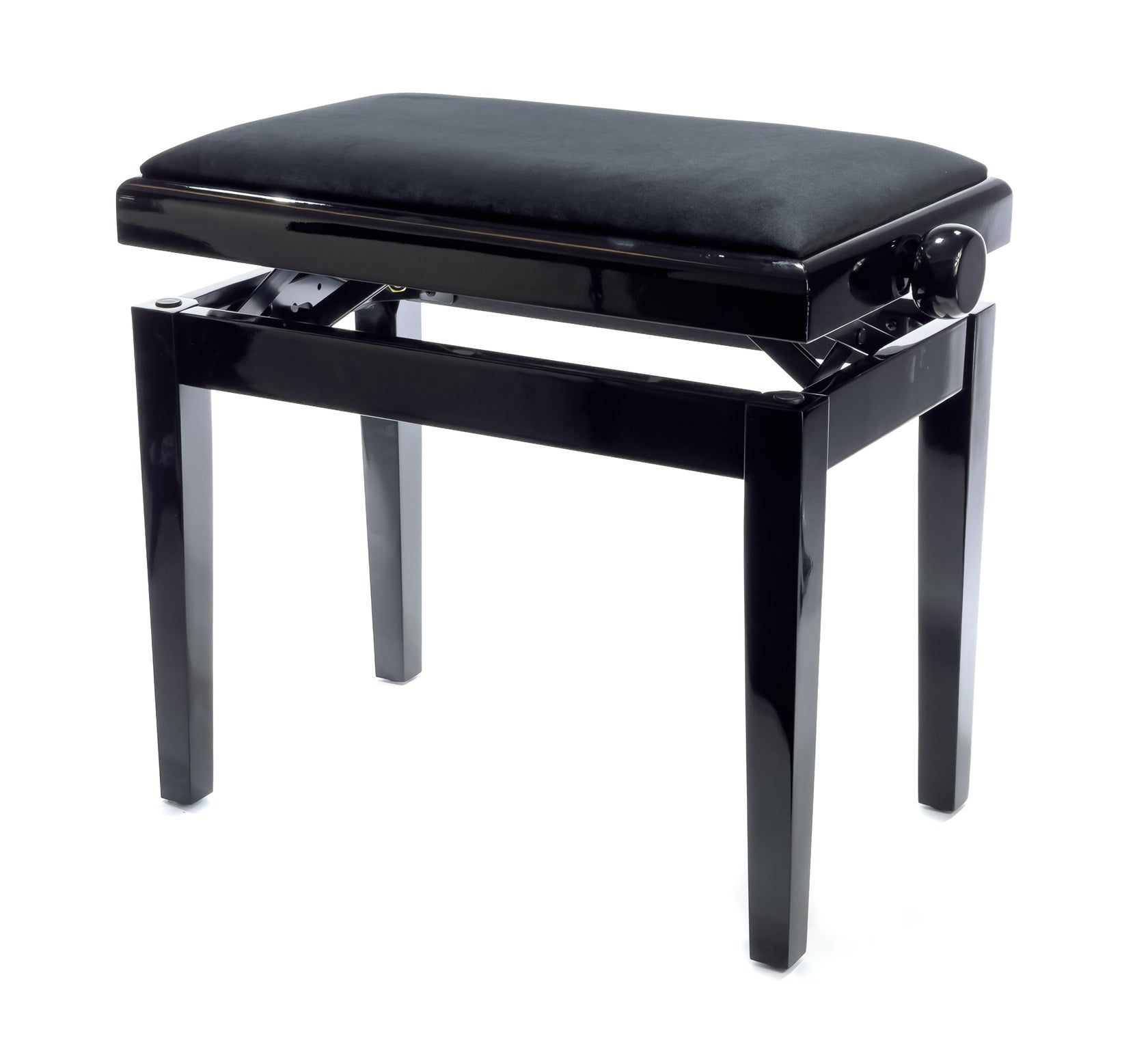 Pianopall Deluxe (Högglanssvart) BandMate PB200