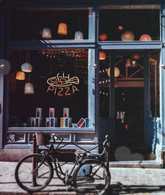 Neonskylt "Pizza" (70cm) 