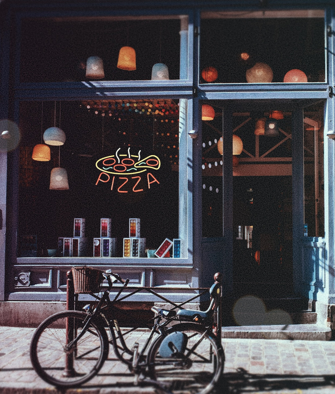 Neonskylt "Pizza" (70cm) 