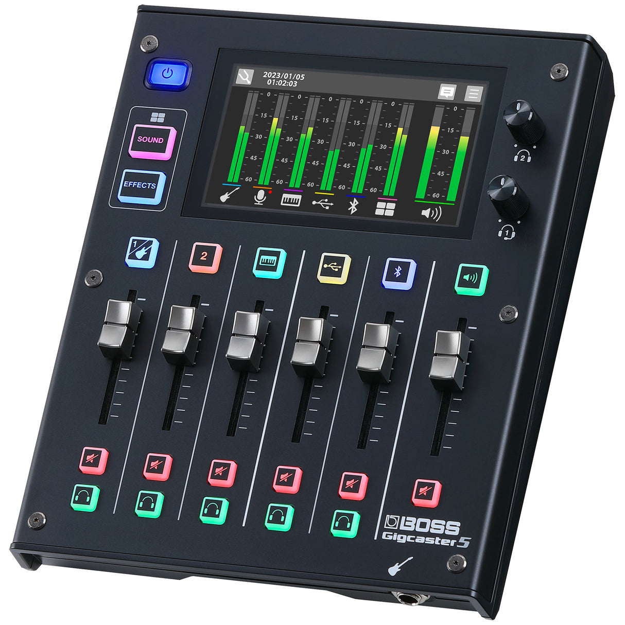 Boss Gigcaster 5 Streaming Mixer Starter Pack