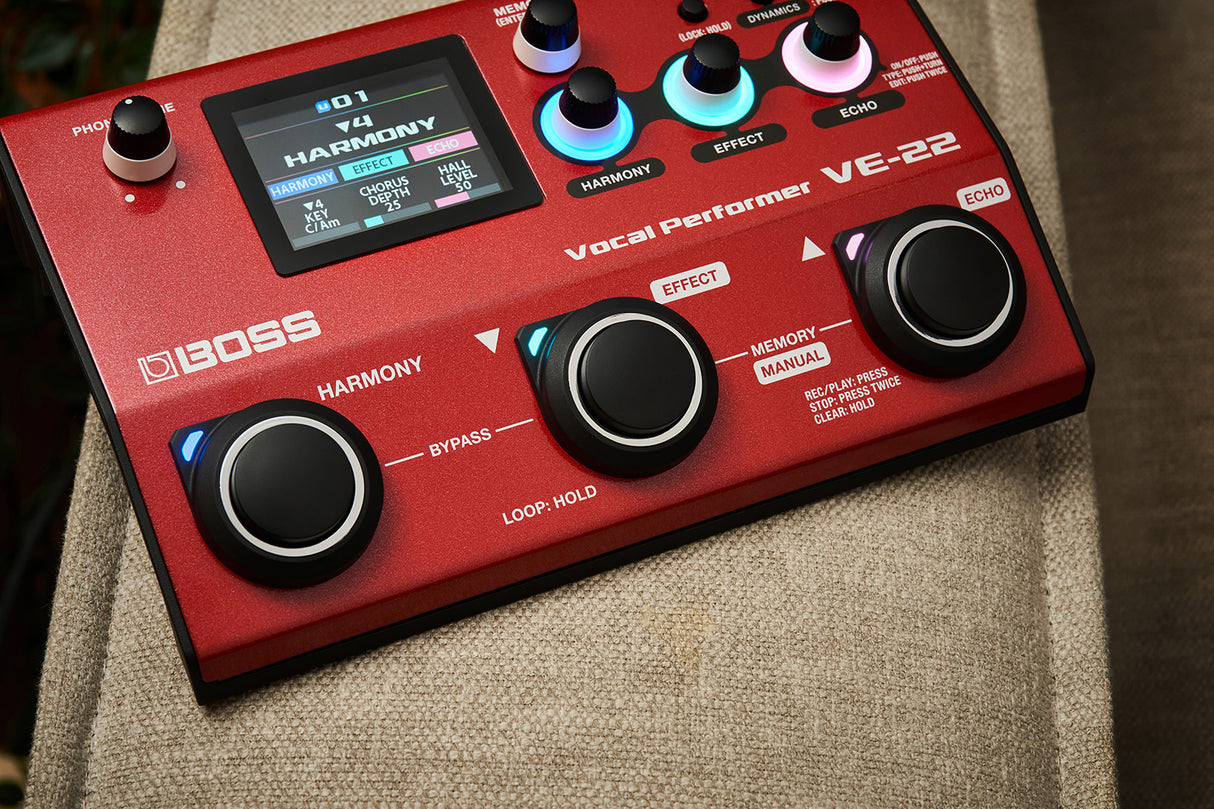 Boss VE-22 sångare