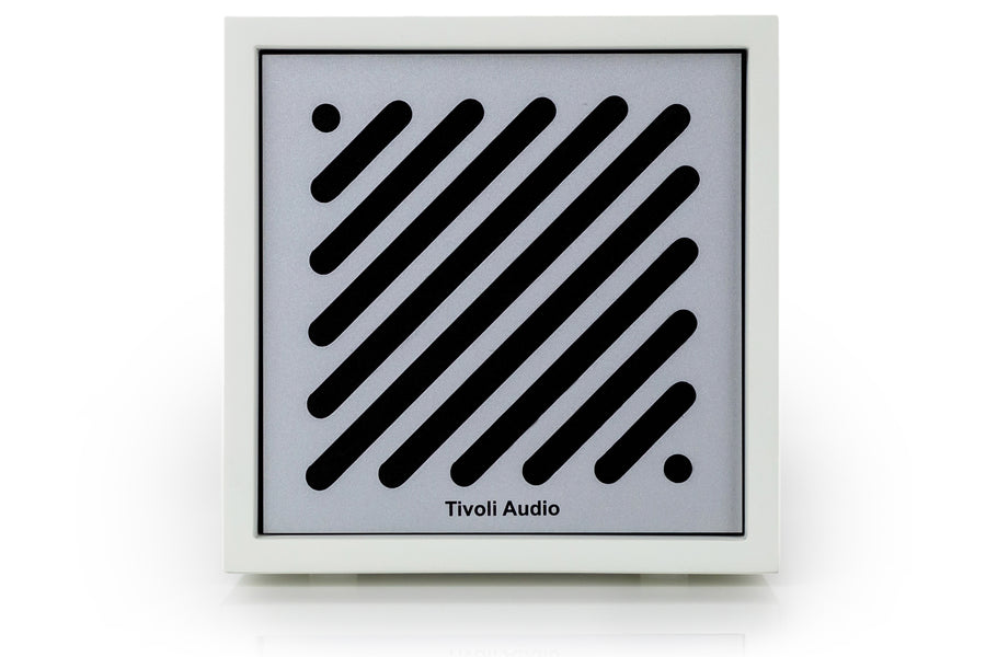 Tivoli Audio Boutigue Bluetooth-högtalare, Vit/Silver