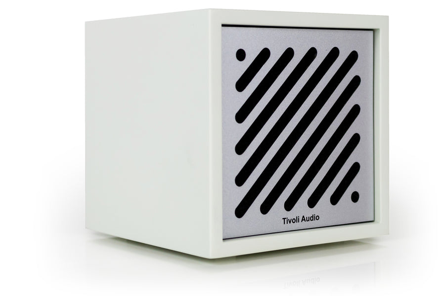 Tivoli Audio Boutigue Bluetooth-högtalare, Vit/Silver