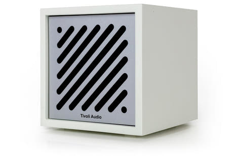 Tivoli Audio Boutigue Bluetooth-högtalare, Vit/Silver