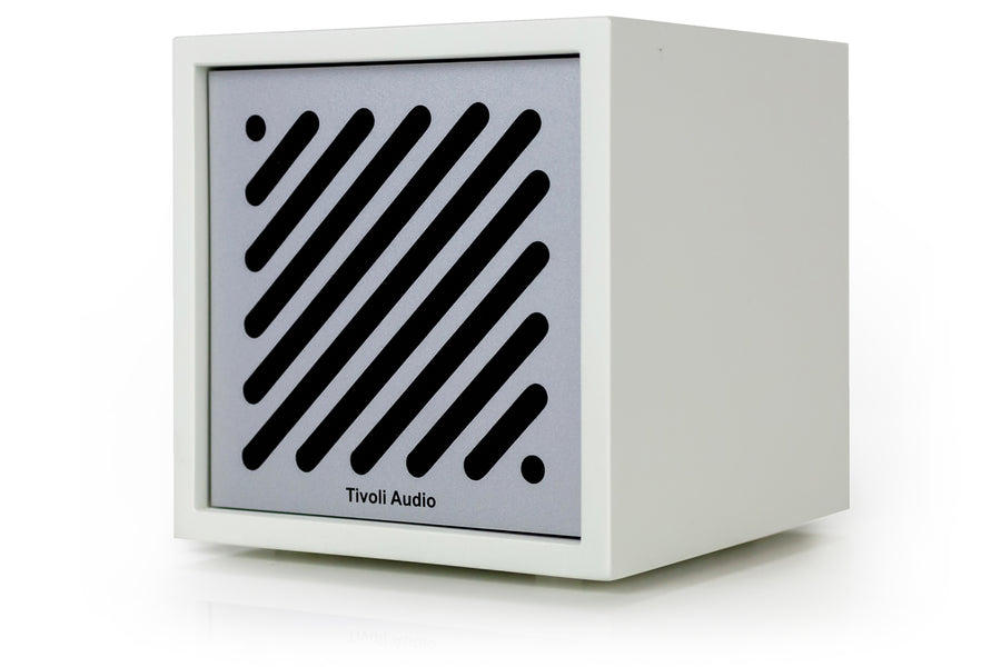 Tivoli Audio Boutigue Bluetooth-högtalare, Vit/Silver