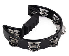 Crescent Tambourine (svart)