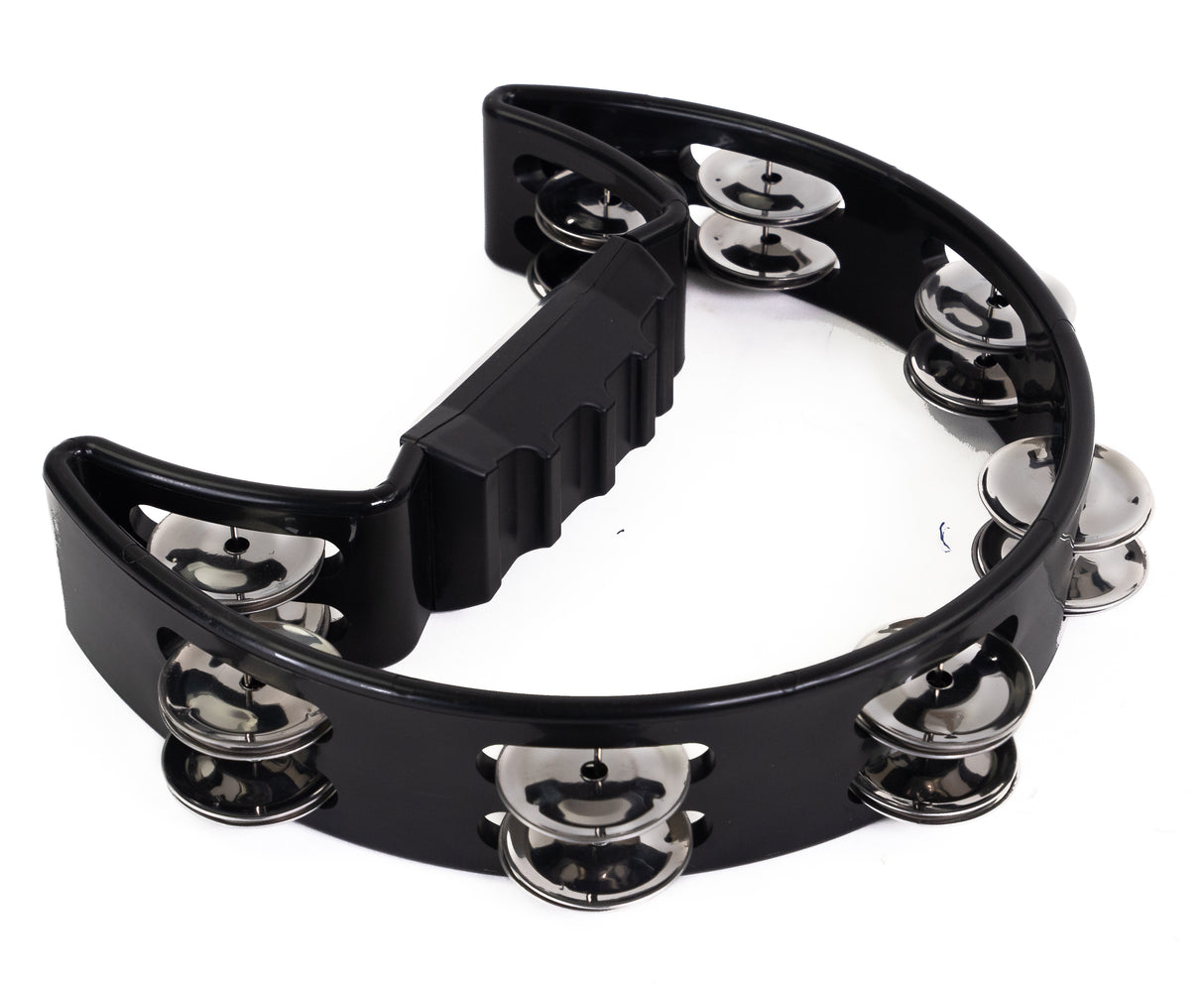 Crescent Tambourine (svart)