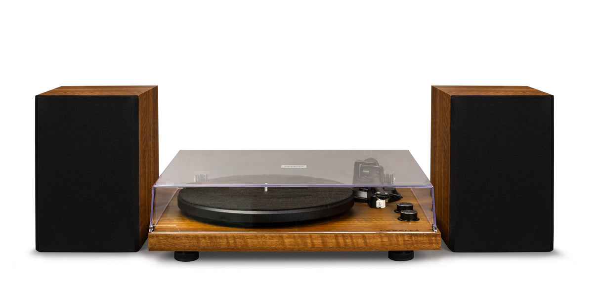Crosley C62 Skivspelare med högtalare (valnöt)
