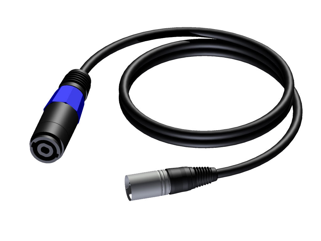 ProCab högtalarkabel speaker hane till XLR hane - 1.5 m