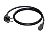 ProCab powerkabel 3x1,5 mm², hun Euro>Schuko han, 10 m (PVC)