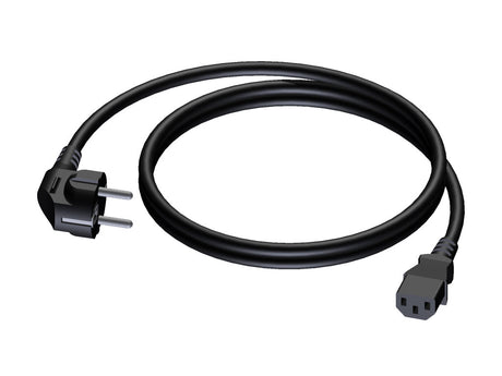 ProCab powerkabel 3x1,5 mm², hun Euro>Schuko han, 3 m