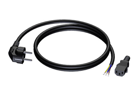 ProCab powerkabel 3x1,5 mm², hun Euro>Schuko han, 10 m (CAB491-10)