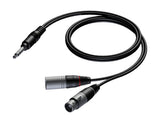 ProCab insert kabel XLR hane & hona > Jack stereo 5 meter