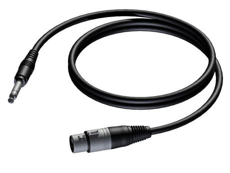 ProCab XLR hon > Jack stereo - balanserad kabel 1,5 m