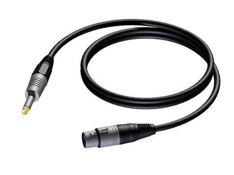 ProCab Jack > XLR hun - mikrofonkabel 10 meter
