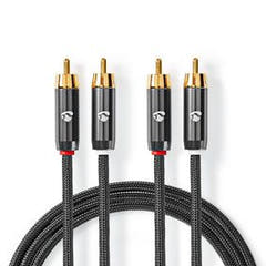 Premium Stereo Phono-kabel (1m)