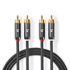 Premium Stereo Phono-kabel (1m)