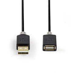 USB 2.0-förlängningskabel (1,5m)