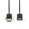 USB 2.0 förlängningskabel (2m)