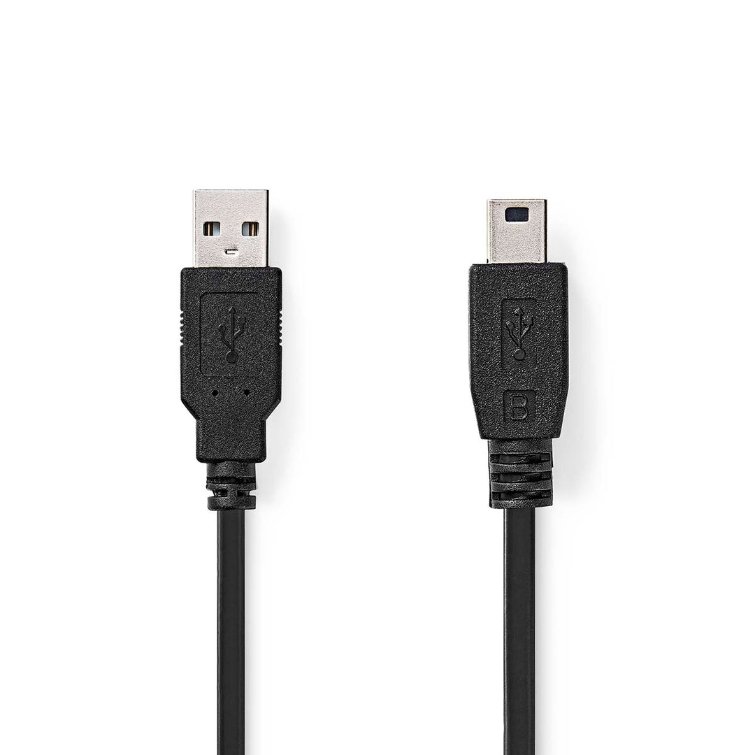 USB-kabel - USB-A till USB Mini B (1 meter)