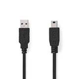 USB-kabel - USB-A till USB Mini B (1 meter)