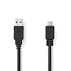 Mikro-USB till USB-A-kabel (1m)