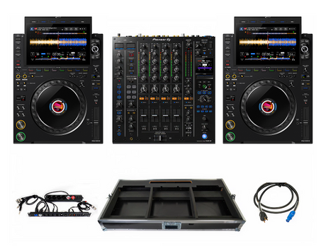 AlphaTheta CDJ-3000X & DJM-A9 Paket